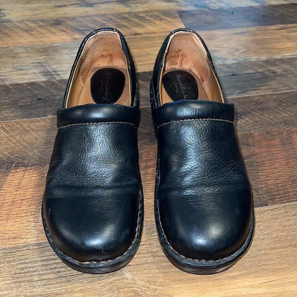 ‎Browns Landing Patsy Brown Clogs Size 10 Wide - Picture 2 of 14